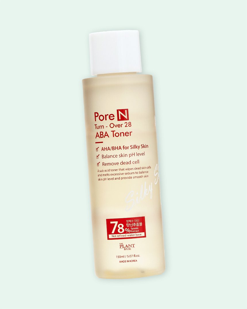 The Plant Base Pore N Turn-Over 28 ABA Toner
